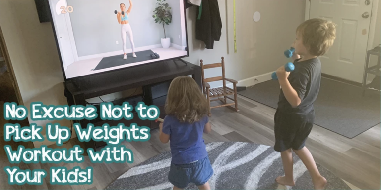 How to Include Your Kids in Your Workout Time Instead of Using Them as a Excuse Not to Exercise