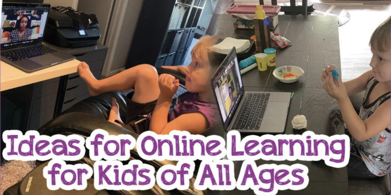 How to Keep Your Kids Learning With Online Classes and Mom Sane While Everyone is at Home