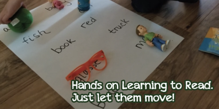 5 Great Movement Activities for Hands on Learning How To Read – Just Let Them Move