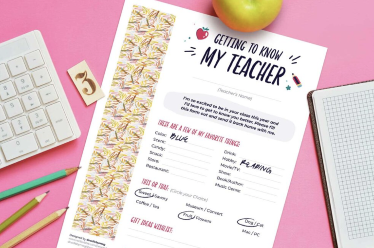 Help Your Child Give the Perfect Teacher Gift This Year + Free Printables